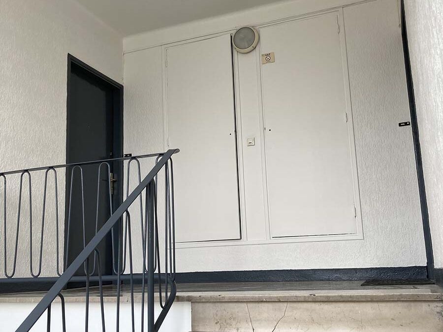 Peinture cage d&rsquo;escalier